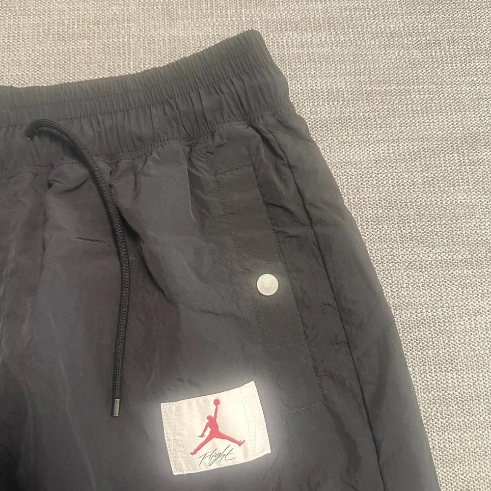 Jordan Flight Woven Jogger Pants Mens Small Black